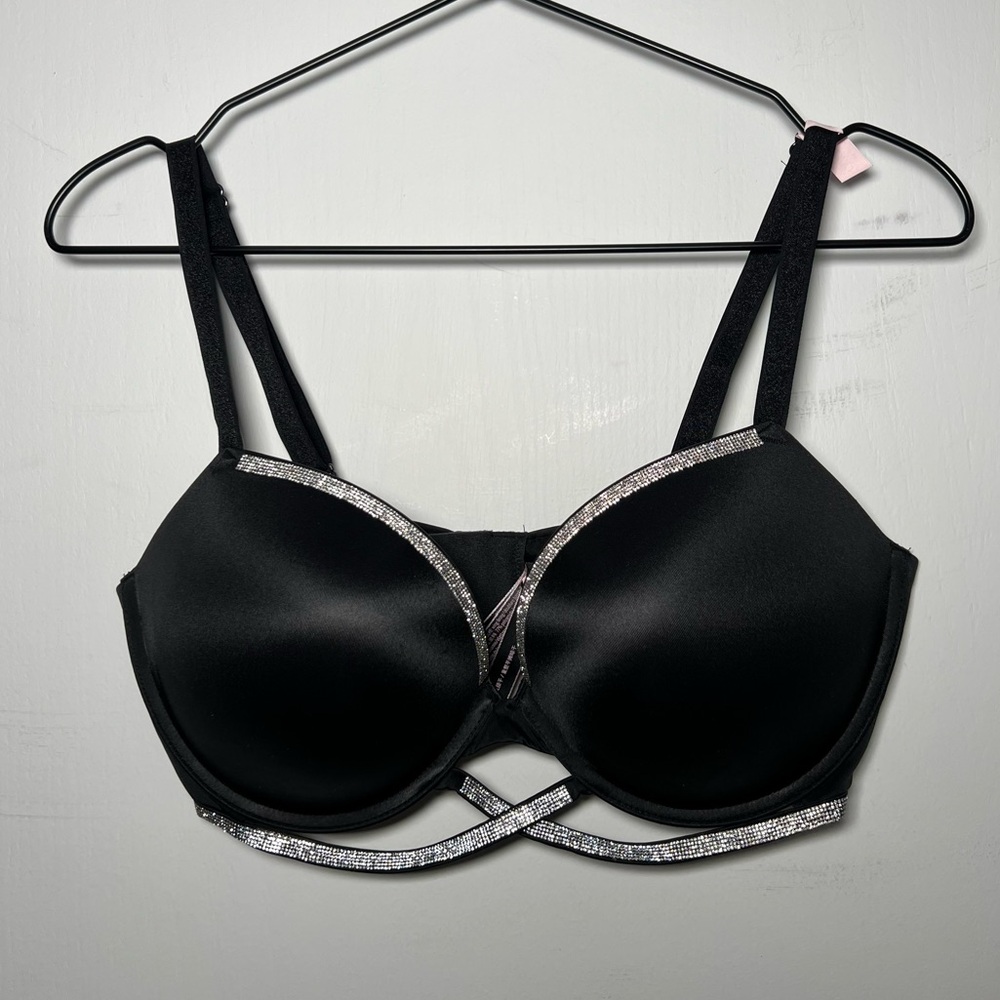 Victoria’s Secret 36DD Very Sexy Push Up Bedazzled Bra
